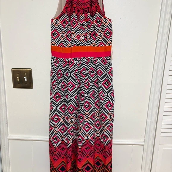 Eliza J Colorful Patterned Dress - Picture 2 of 5